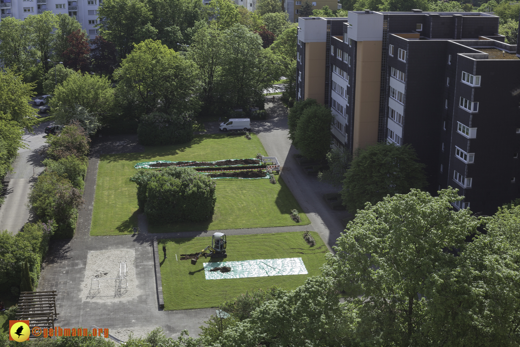 30.04.2024 - Tiefgaragensanierung am Karl-Marx-Ring 52-62 in Neuperlach