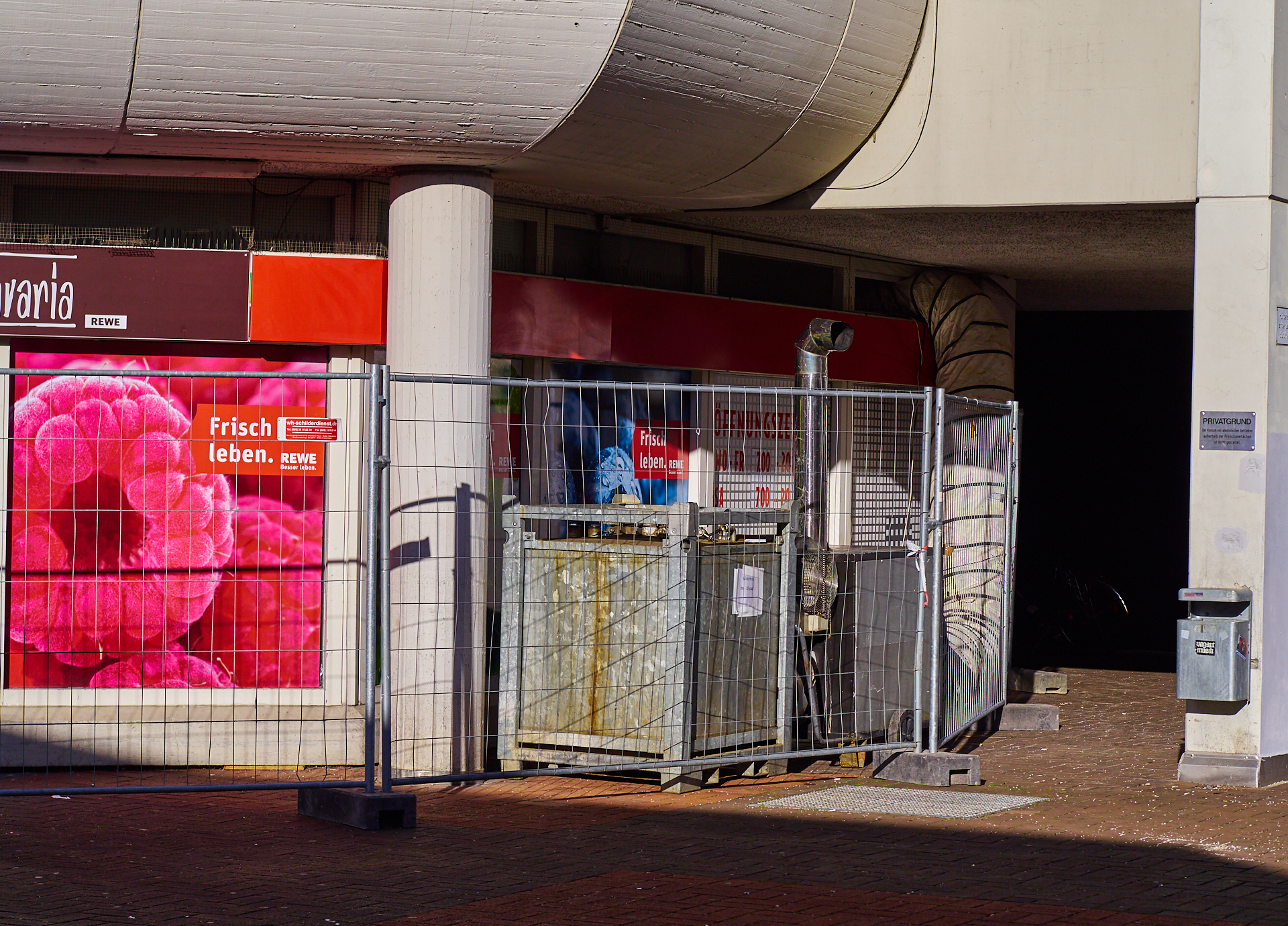 #REWE, #EDEKA, #SANIERUNG, #MARX-ZENTRUM, #PESCHELANGER