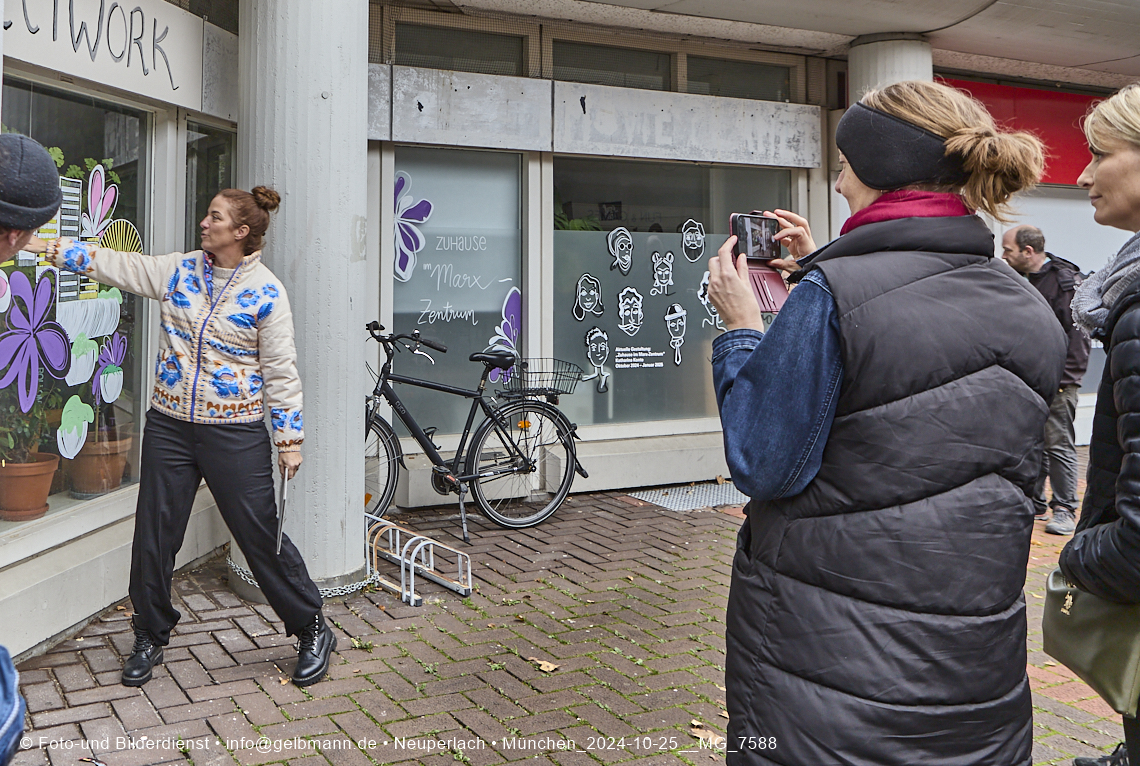 25.10.2024 - Schaufenster-Art und Illustration im Marx-Zentrum in Neuperlach