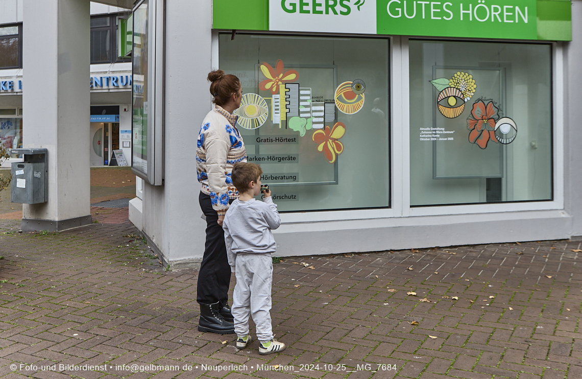 25.10.2024 - Schaufenster-Art und Illustration im Marx-Zentrum in Neuperlach